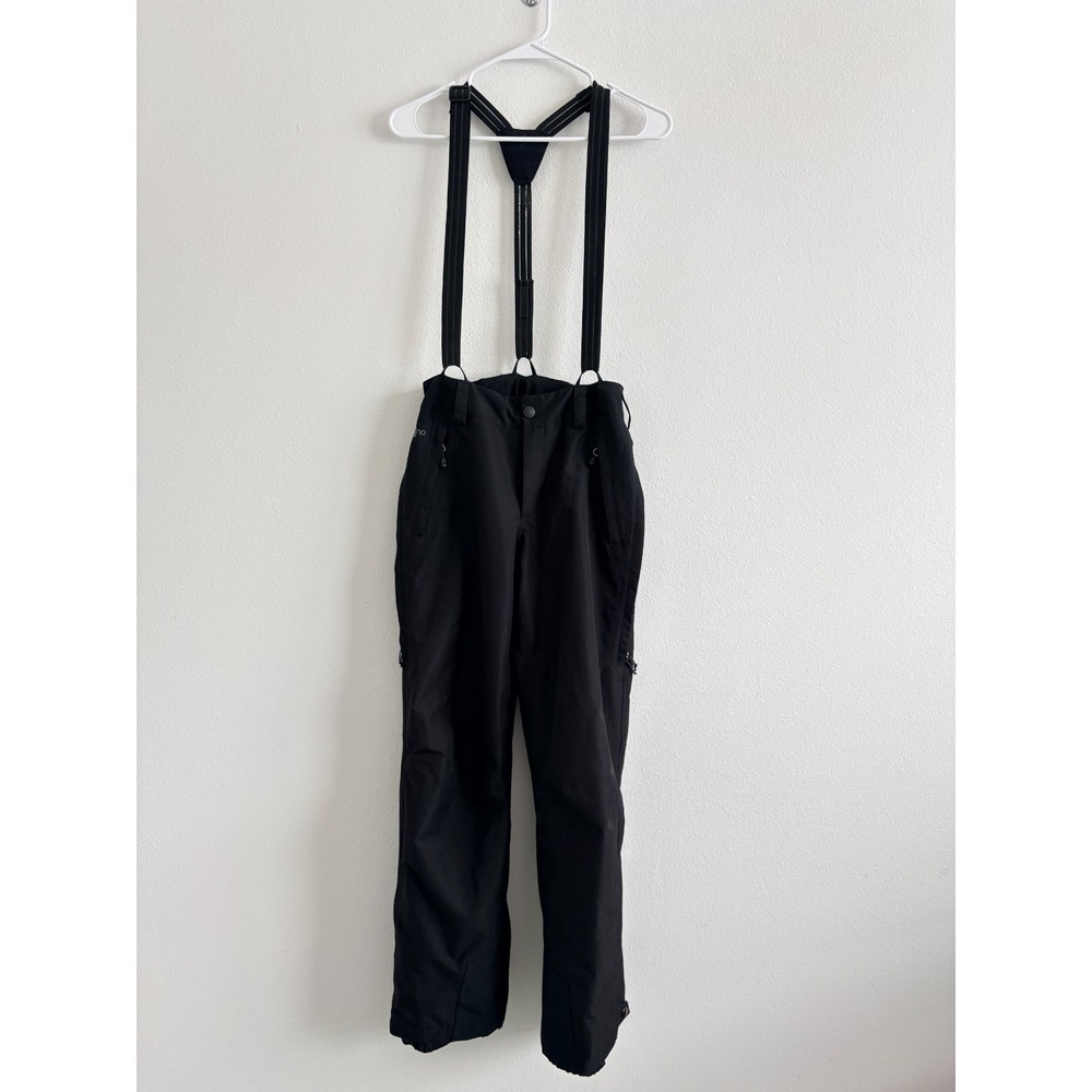 Patagonia‎ Women's Storm Shift Ski Pants XS H2NO Deatchable Straps Black Snow